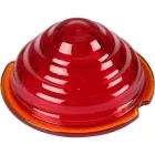 Leuchtenglas Rot 'Beehive' - Echtglas SWF 30mm - 356A u.a - 356 62 220